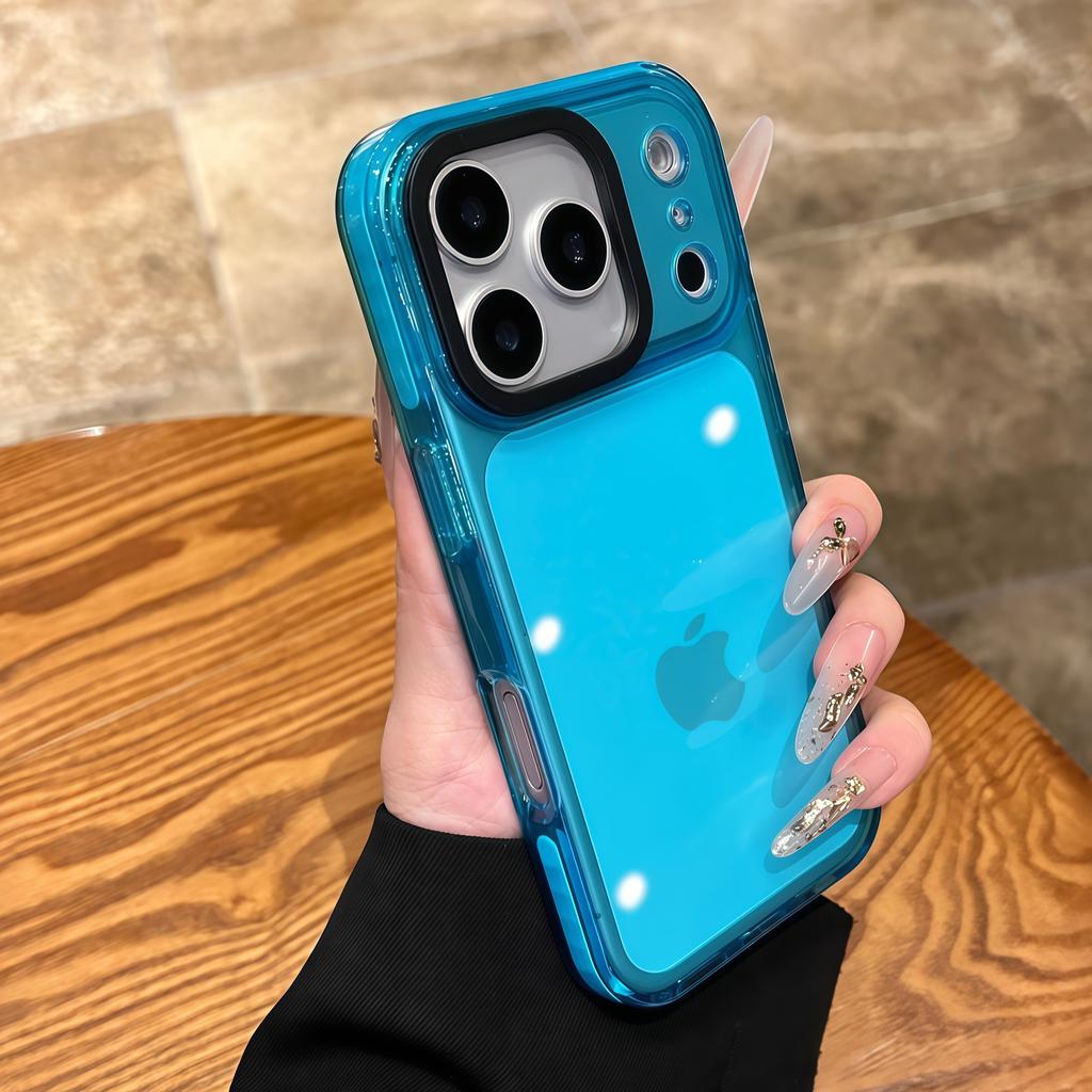 Luxusní průhledný kryt na telefon Pro iPhone 11 12 13 14 15 16 17 Pro Max Plus Air Clear Bumper Zadní kryty