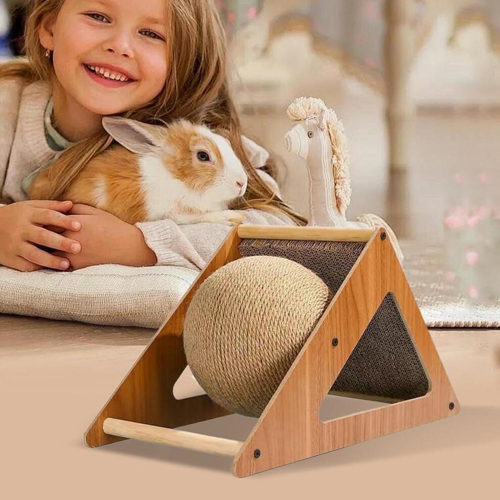 Cat Scratch Ball Kitten Training Toy ChewResistant Scratching Ball For Indoor Cat Exercise And Stress Relief