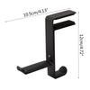 Non-Slip Gaming Headset Hanger Universal Headphone Stand & Hanger Gaming Headset Holder Mount Hook Easy To Attach & Use