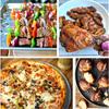 Air Fryer Accessories Set Fit All Airfryer with Cake Basket Pizza Pan Stainless Steel Skewer Rack Oil Brush Kitchen Accessories