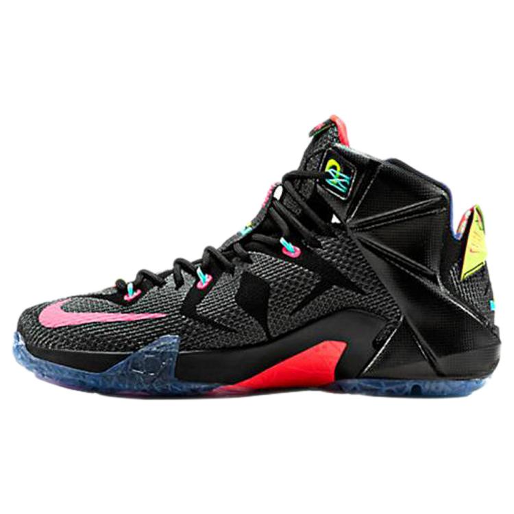 New Nike Lebron 12 Ep Data James 'Black Red' 707781-068