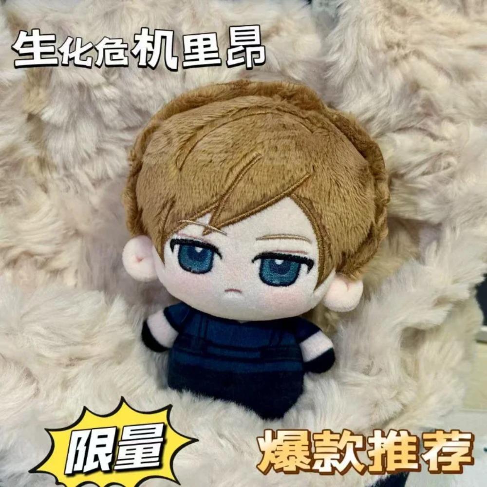 NEW Resident Evil Leon Scott Kennedy 10cm Figures Cosplay Printing Nunu Cotton Padding 10CM Plush Pendant Backpack Keychain Gift