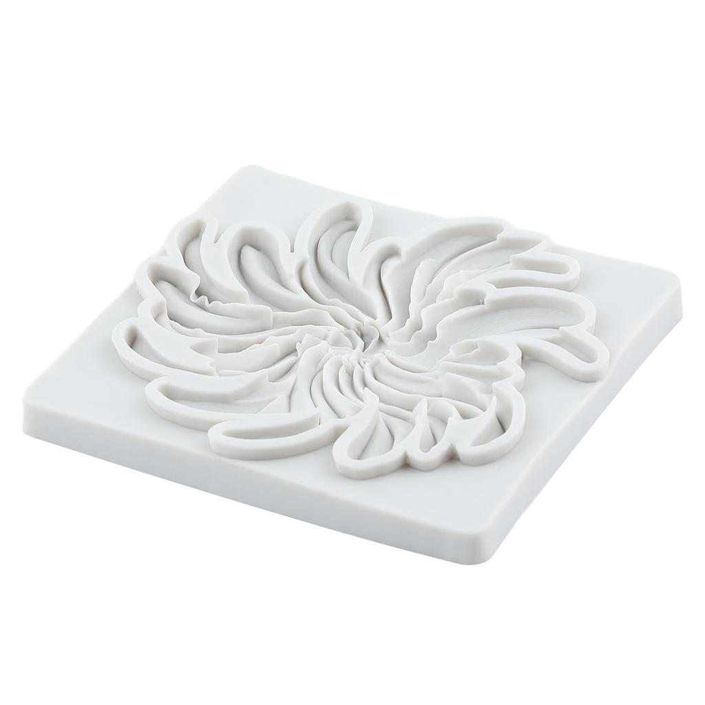 Chrysanthemum Silicone Mold Daisy Flower Fondant Molds Cake Decorating Tools Cupcake Topper Candy Sugar Craft Gum Paste Polymer Clay