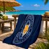 Leicester City Football Club Strandtuch Mikrofaser Strandtuch, Leicht und Schnelltrocknend, für Sommerreisen, Schwimmbad Fan Geburtstagsgeschenk