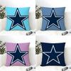 Aesthetic Art Display Of Five-Pointed Stars Pillow Case Linen Pillow Case Sofa Home Decor Cushion Cover Cushion Cove