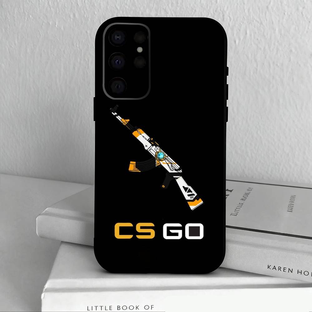 G-Game CS2 C-Counter S-S-Strikes   Phone Case For Samsung S25,S24,S21,S22,S23,S30,Ultra,S20,Plus,Others Soft Black Case Samsung S24Plus