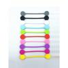 Magnetic Cable Organizer, Reusable Silicone Cable Ties, Twist-Tie Cable Management for Bundling and Organizing Items, Refrigerator Magnet Cable Wrap