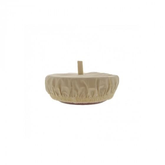 Couvercles alimentaires - ECODIS - Lot de 3 - Coton bio - Couleur crème - Certification GOTS