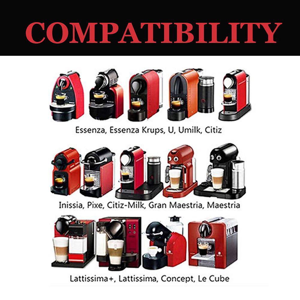 For Nespresso Coffee Filter Coffee Machine Reusable Coffee Capsule Filters Shell Filter Pod Refillable Coffee Capsule Filter Kit