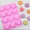 Creative Flower Grass Silicone Baking Mold Multi-style Handmade Mould For Cake Chocolate Candy Ice Pastry Food DIY Supplies