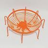 Halloween Spider Web Fruit Plate Drain Basket Festival Atmosphere Cartoon Candy Box Home Decorations Trick Or Treat Supplies