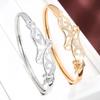 New Trendy Exquisite Hollow Love Micro-paved Zircon All-match Bracelet
