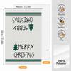 2pcs/set Kitchen Towels Modern Christmas Green Christmas treeHand Towels Christmas Decorations for Home Noel Dish Towels Gifts