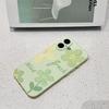 Oil Painting Flower Is Suitable for Apple 17 Silicone 16pro Soft 15 Hanging Chain 14 Simple 13iphone High Value Mobile Phone Case