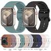 Silicone Strap For Apple Watch Series 10 46mm 42mm Sport Bracelet For Iwatch 10 9 8 7 6 45mm 42/44/40mm 38mm Correa Wristband