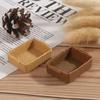 Mini 1pcs 1:12 Dollhouse Rattan Resin Frame Hand-woven Vegetable Food Storage Basket Dolls Dinning Room Decoration Props