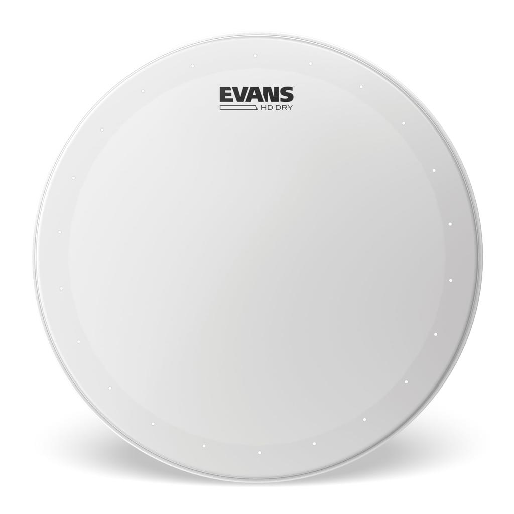 EVANS B15HDD Heavy Duty Dry Coated Drumhead 2mil 15" (2-ply, 5mil+7.5mil / Ring)