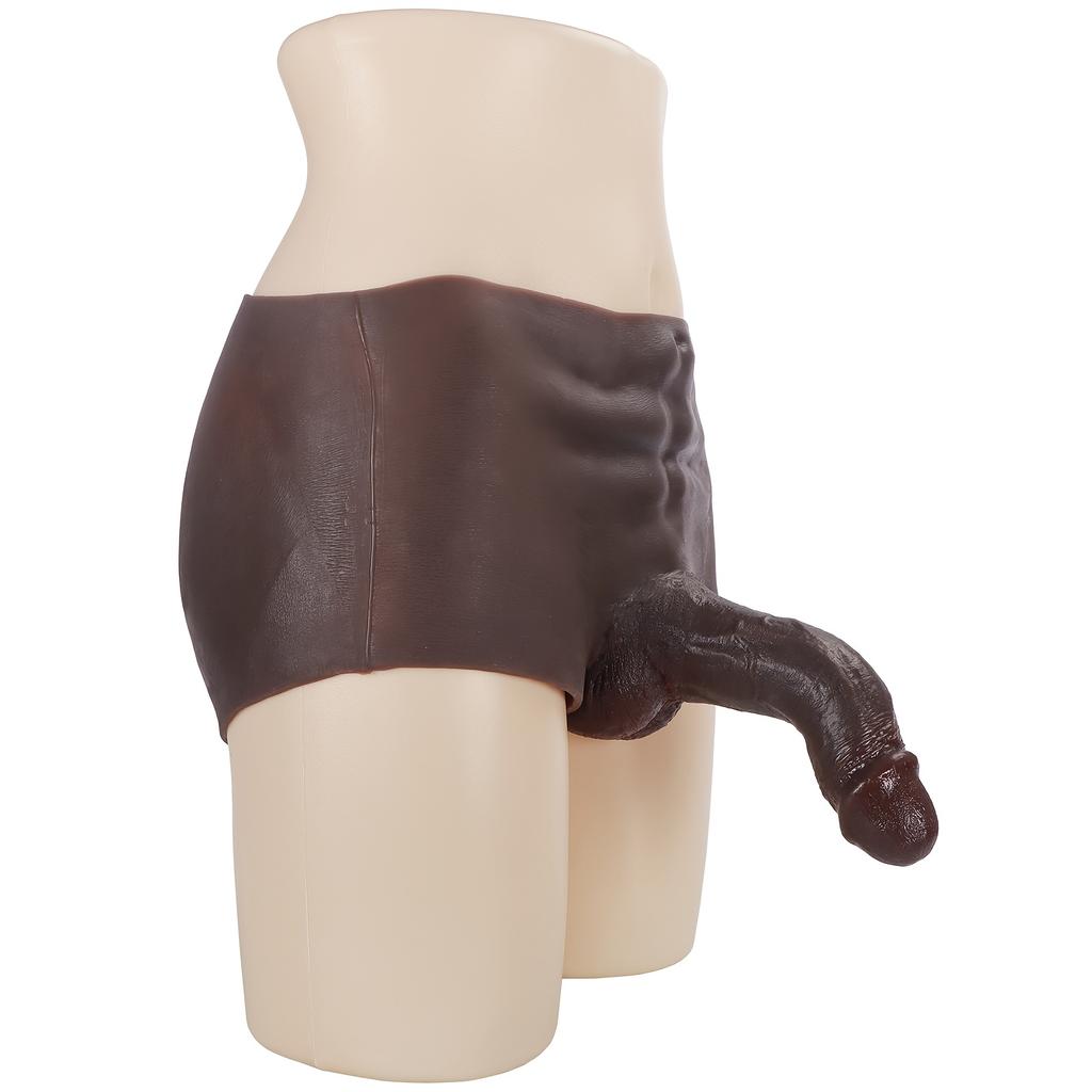 Wearable Strap-On Dildo Pants, Realistic Silicone Dildo Underwear, Adjustable Harness, Multi-Size, Body-Safe Silicone, Discreet Packaging