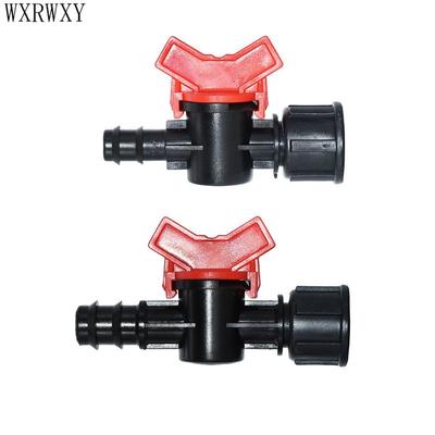 Drip Irrigation Valve Female 1/2 To 16mm Hose 20mm Hose Garden Tap Connectors Waterstop Valve Cranes 1pcs