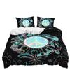 Three-Piece Mushroom Magic Plant Quilt Set Bedding Kit Children'S Room
