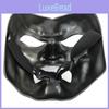 Maschera da Guerriero Spartano 300 Nera Carina e Maschera Argentata per Halloween e Feste a Tema