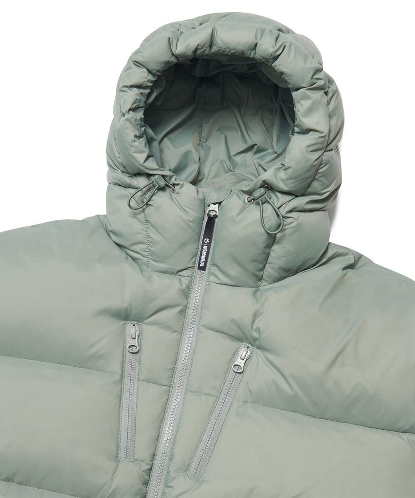 Nomanual Ember Hooded Duck Down - Pale Khaki
