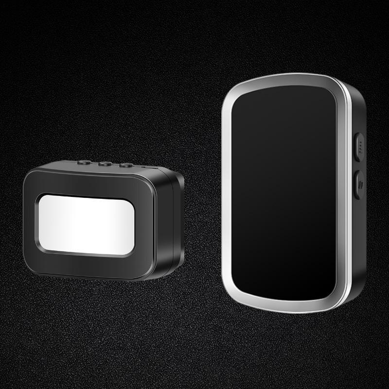 Welcome Sensor Split-type Doorbell: Entry Greeting & Induction Ding Dong for Shops White Sensor + Receiver