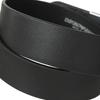 Emporio Armani Black Y4S201 YDD6G 80001 95 Men's Belt, 3.8cm Wide, [Used]