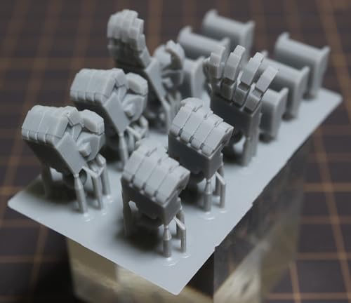 Idola Solid Hand, Square Finger, Medium, 1/144 Scale Plastic Model Parts, IDOLA08 (Robot)