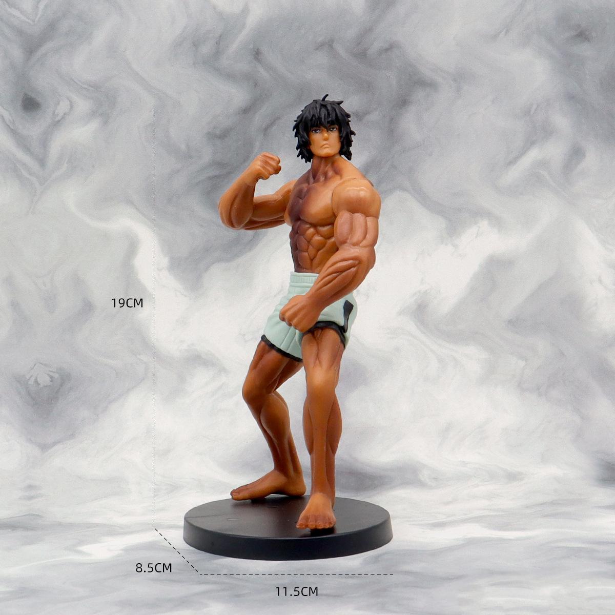 

18cm Kengan Ashura Anime Figure Erhuliu Tokita Oma Action Figure Fighter Kure Raian Figurine PVC Adult Collection Model Toys