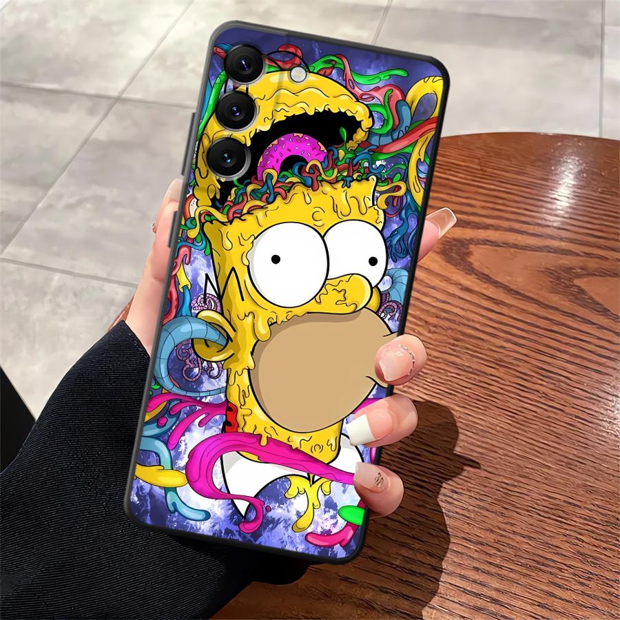 Phone Cover Case for Samsung Galaxy A24 A34 A12 A13 A23 A51 A52 A54 A71 A14 A15 A16 A17 A72 A73 The S-simpsons Cartoon