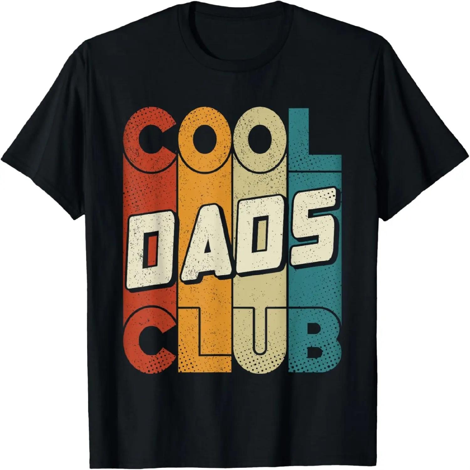 

Cool Dads Club Cool Father Father s Day Retro Dad Cool Dad T-Shirt XXXXXL чорний