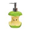 Stylish Ceramic Liquid Soap Container With Press Pump Lovely Fruit Core Soap Dispenser For Home Bathroom Countertop Organizing