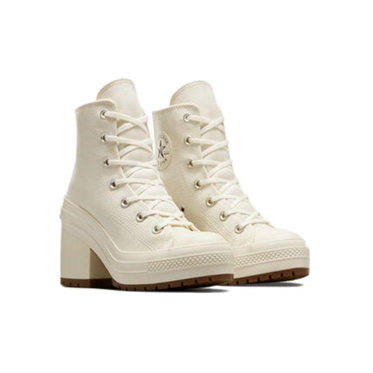 Converse Chuck 70 De Luxe Absatz Hoch Unisex Egret/Egret/Schwarz A05348C