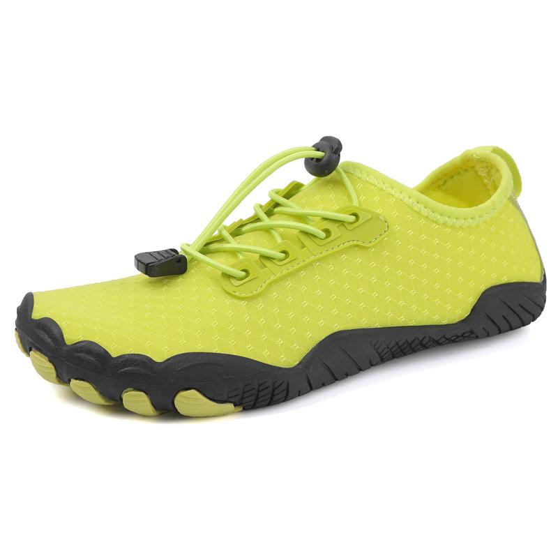 Outdoor beach shoes men's and women's swimming diving wading shoes couple non-slip creek walking shoes five-finger mountaineering fitness shoes