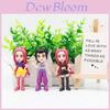 Pvc Demon Slayer Girl Group Figurine Set With Multiple Sizes For Collectors And Desk Decor