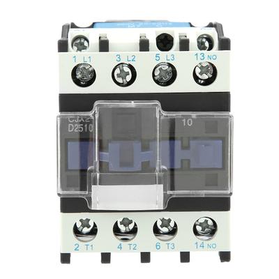 CJX22510 High Sensitivity Industrial Electric AC Contactor 220V 25A