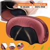 16 Heads Electric Neck Back Heat Massage Pillow Shiatsu Shoulder Deep Kneading Massager Infrared therapy for shiatsu