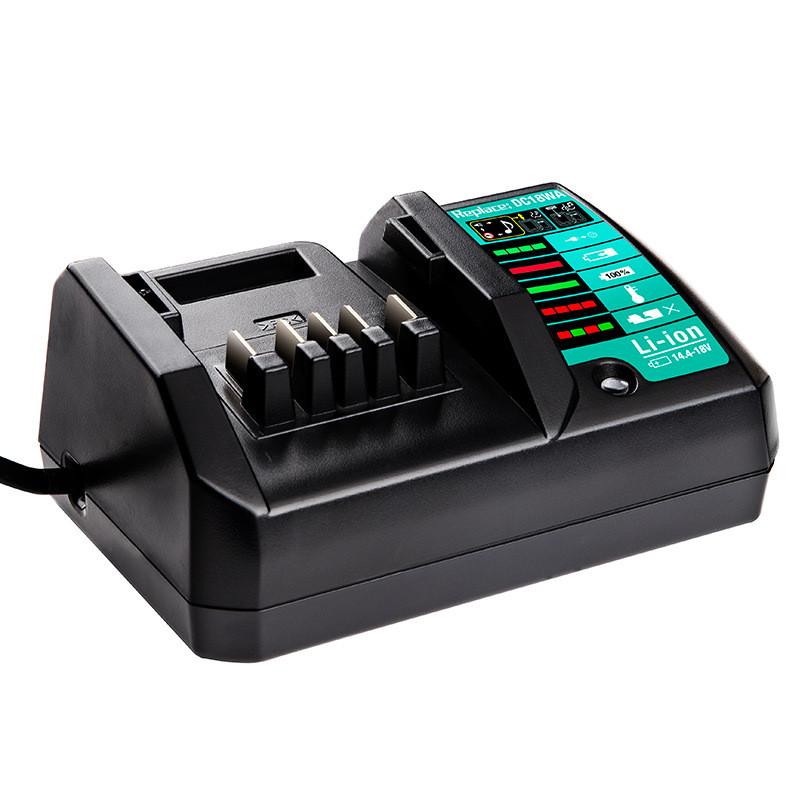 DC18WA Fast Lithium Charger for Makita 14.4V-18V BL1813G BL1811G DC18SG DC1851 BL1415G Li-ion Battery Power Tools