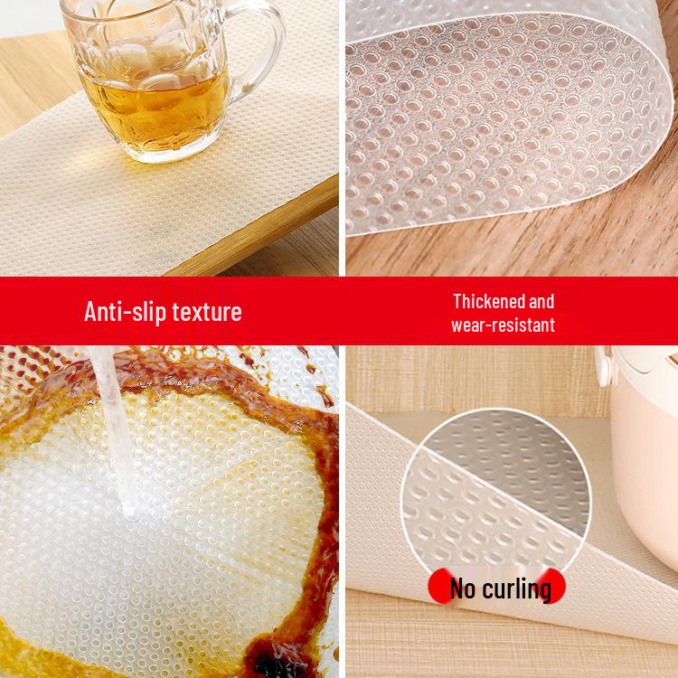 Waterproof & Mildew-Proof Cabinet Liner for Kitchen, Wardrobe, and Shoe Cabinets