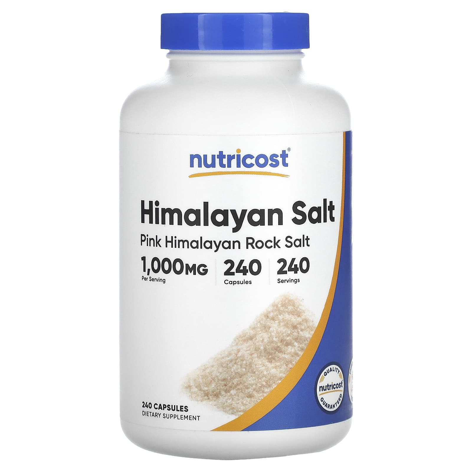 

Himalayan Salt, 1,000Mg, 240 Capsules