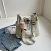 Dam Nylon Axelväska Krympningsfri Rynkfri Crossbody Väska Lättvikt Stor Kapacitet Pendlar Dam Tygväska