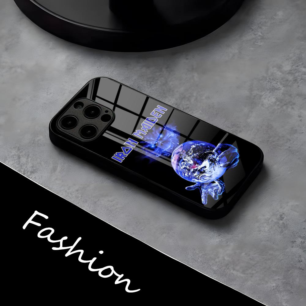 R-Run-To-The-H-Hills-Iron-M-MaidenES Phone Case For IPhone 17 Pro Max 16 15 14 Pro Max 13 11 X Xs Xr 8 7Plus Glass Cover