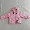 Winter Embroidered Stand Collar Puffer Coat Loose Thick Warm Jacket Men Women