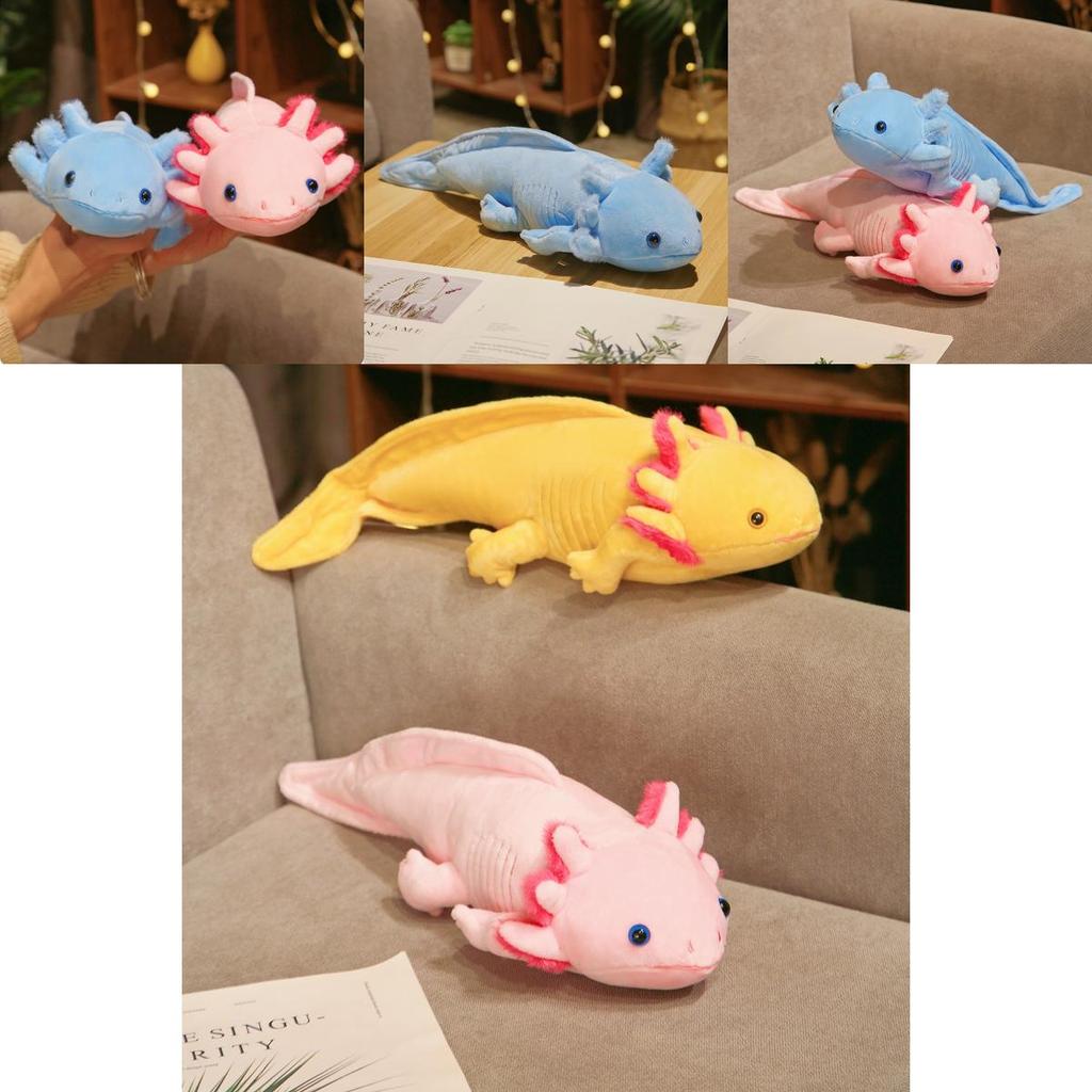 Axolotl Plush Soft And Cuddly Hexagonal Dinosaur Toy For Kids