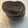 Coconut shell bowl, natural, Hainan, creative, Vietnamese old coconut shell bowl spoon set, dried fruit candle bowl