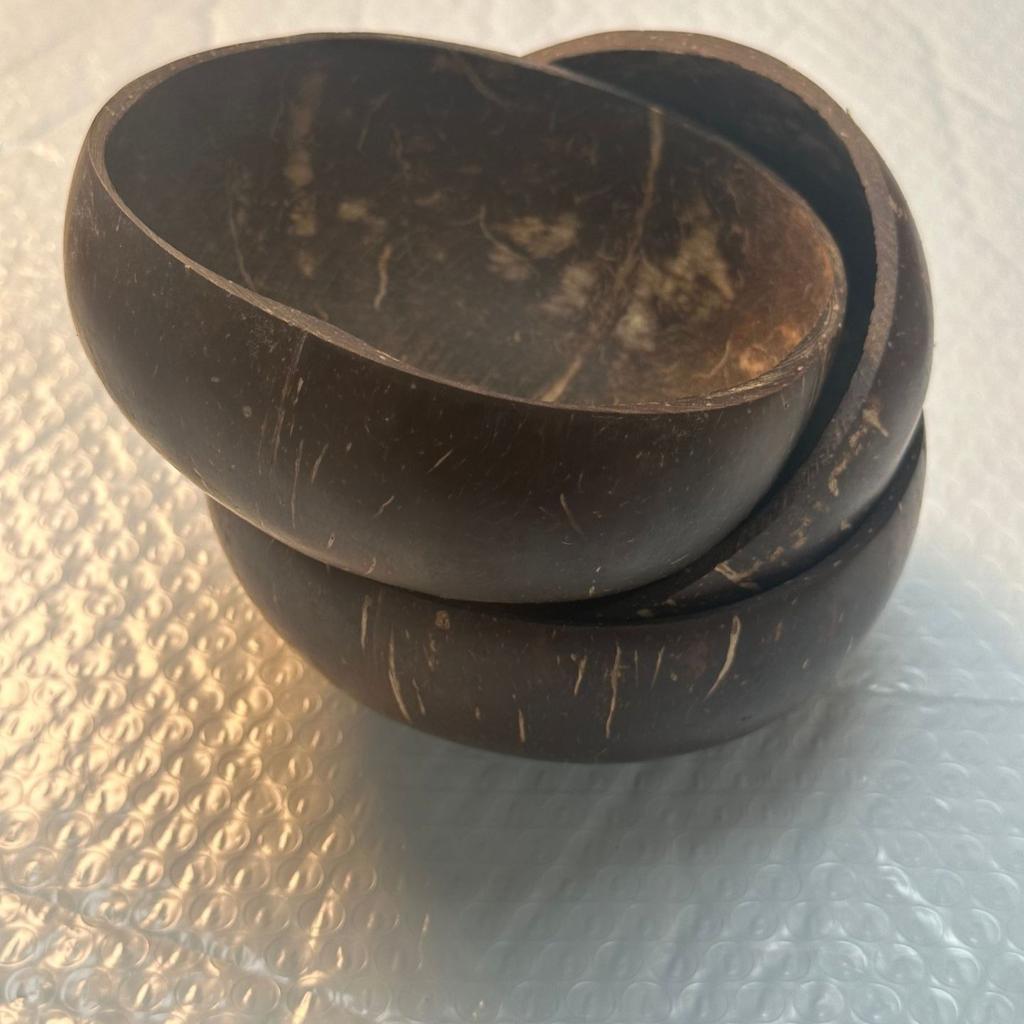 Coconut shell bowl, natural, Hainan, creative, Vietnamese old coconut shell bowl spoon set, dried fruit candle bowl