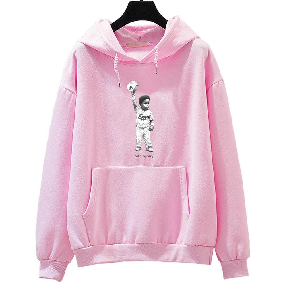 Born Ready Graphic Hoodies Vladdy Born Ready Legendary Sportswear Autumn Winter Long Sleeve Hoody Unisex Fashion Y2K Sweatshirts