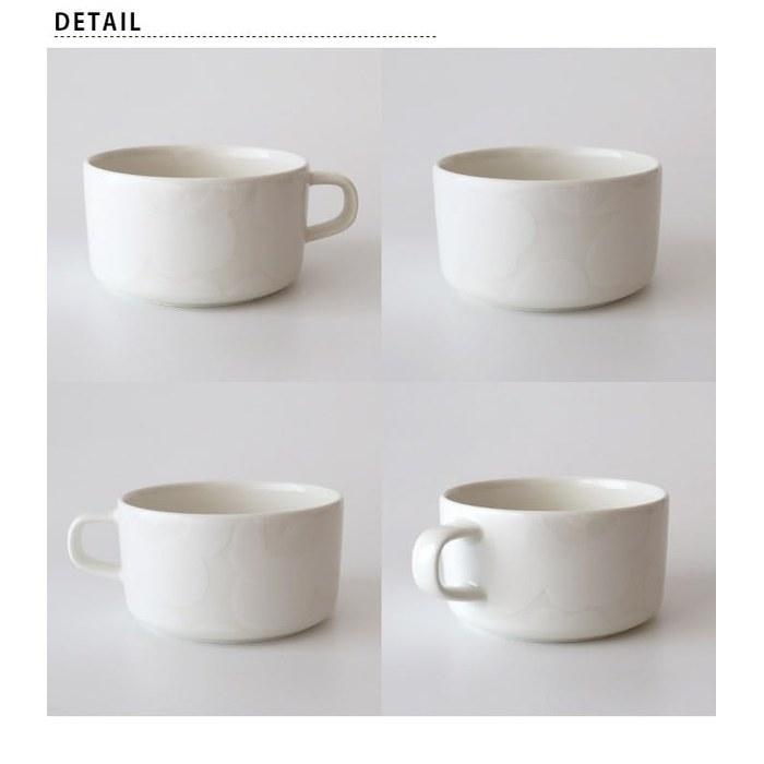 [Marimekko] Unikko Teacup 250ml White