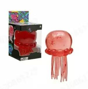 Neueste Überraschungsspielzeugartikel in Losen Günstige Quallen Squishy Funkelnd Leuchtet im Dunkeln Stressabbau Taktiles Quetschspielzeug
